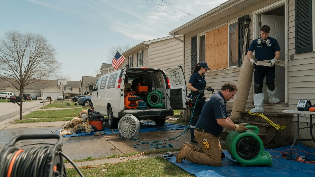 Water Damage Restoration in Friend, NE near me